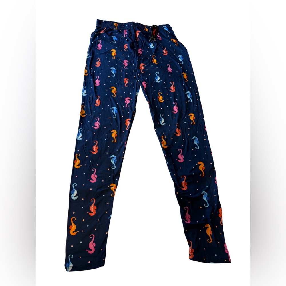 💕NWT Zinati Seahorse Plus Size Leggings